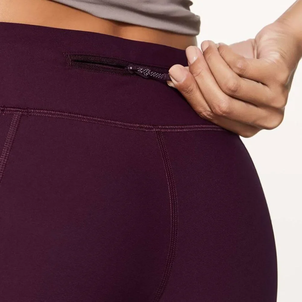 Lululemon Tight Stuff Tight II in Dark Adobe 25" Size 4 - Picture 3 of 12